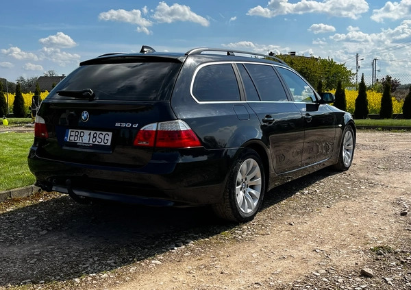 BMW Seria 5 cena 27990 przebieg: 394500, rok produkcji 2007 z Goniądz małe 154